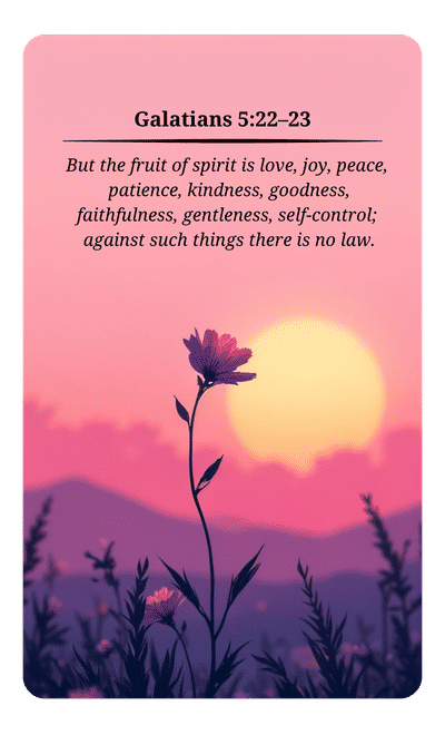 Bible — Fruit of the Spirit