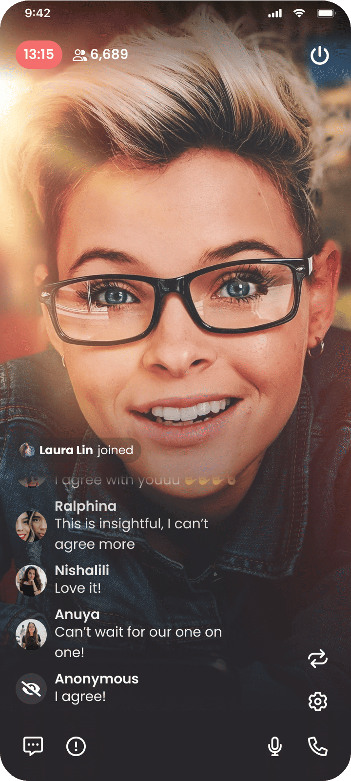 coto live streaming screen