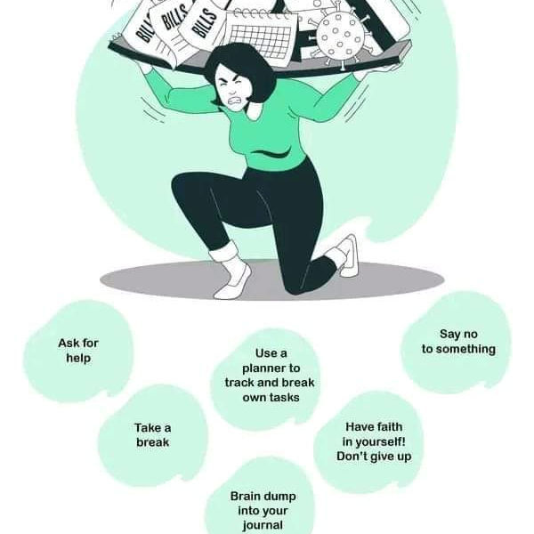 If you are feeling overwhelmed, you can try the following steps!


I am a mental health professional. Follow me for more content on mental health!

# # # 