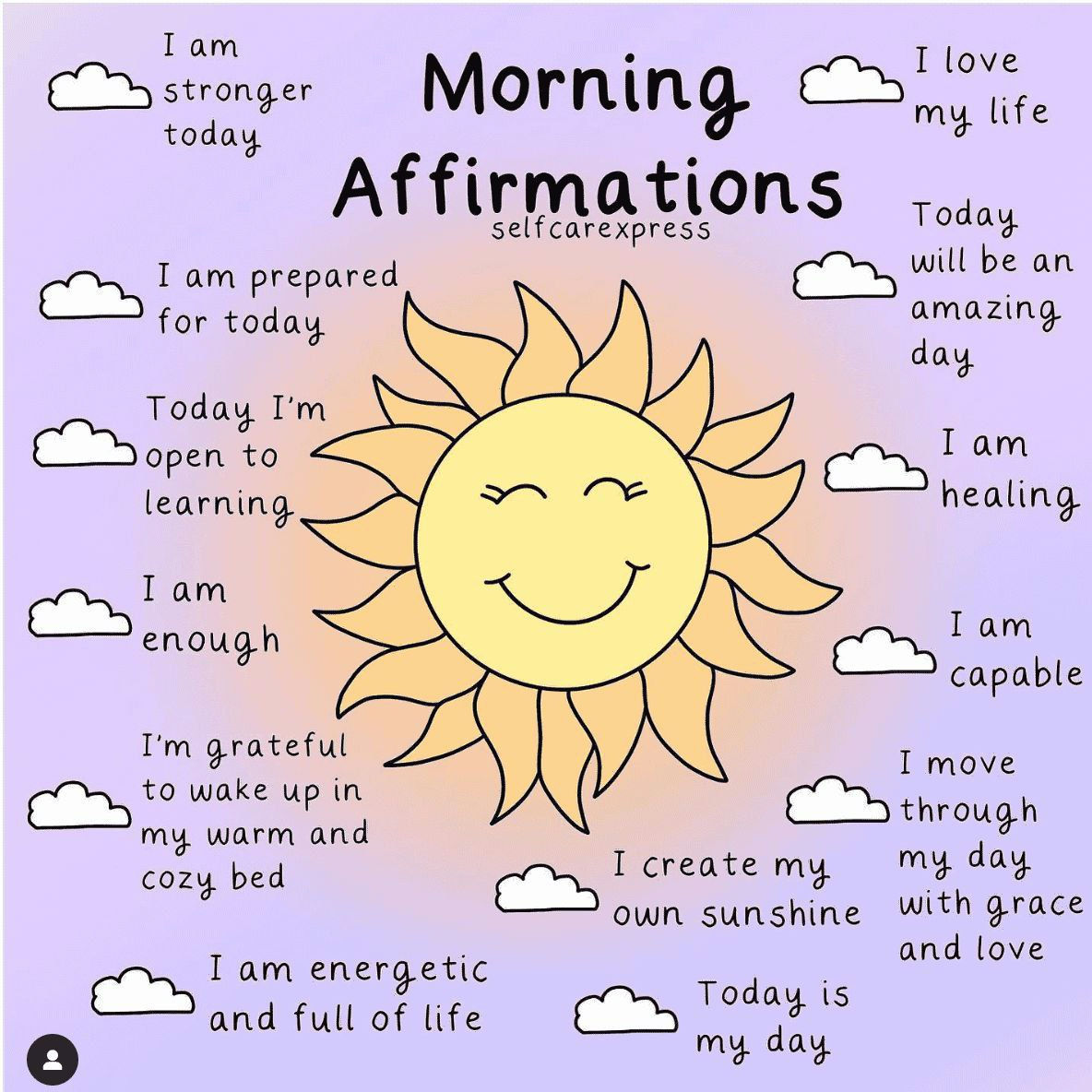 Good morning! Your affirmations should be in present tense! 
Have a great day! 
# # 