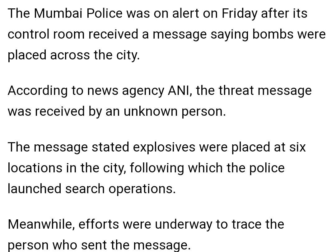 Mumbai police always work hard to keep Mumbaikars safe at any cost. Let's stay awake and keep our eyes opening while roaming in our city.

and inform Mumbai police if you see anything suspicious.