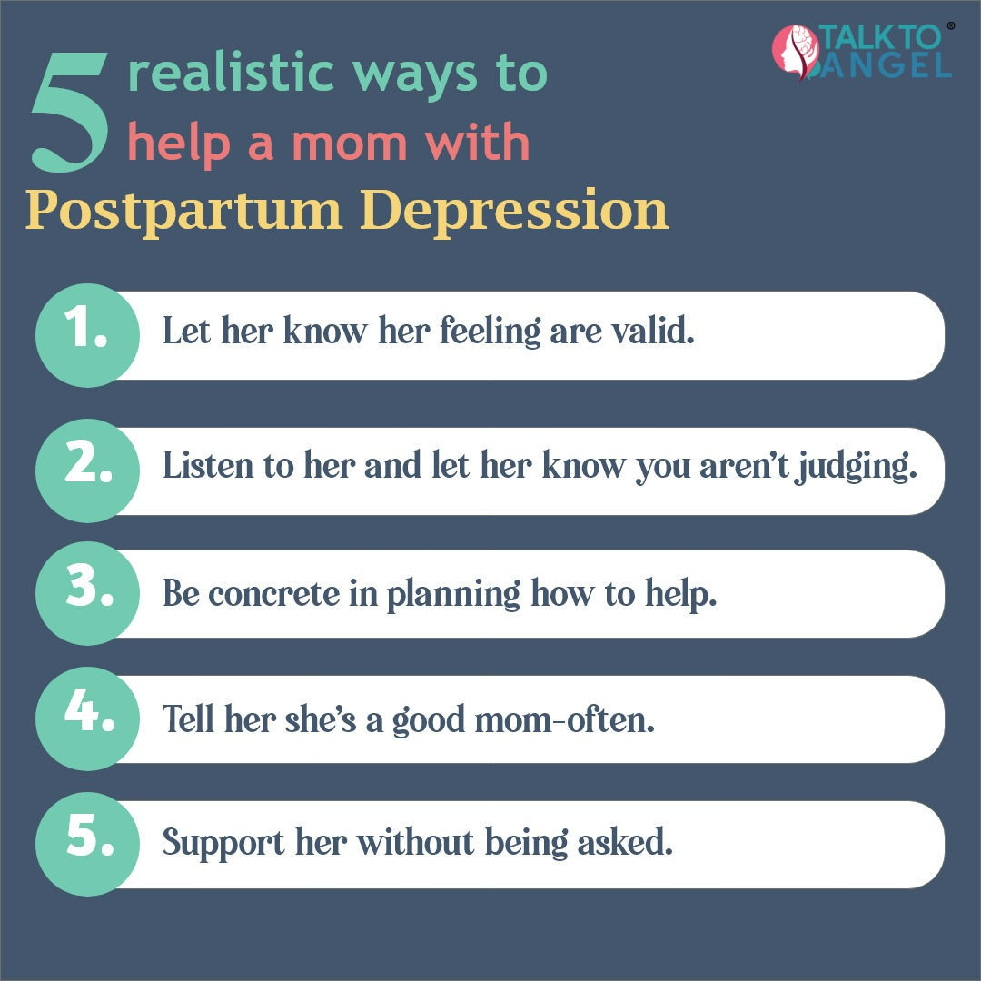 Postpartum depression is not a sign of weakness, but a call for compassion and support. Let's lift each other with love and understanding. Contact TalktoAngel for support and counseling which is beneficial during your postpartum phase.
