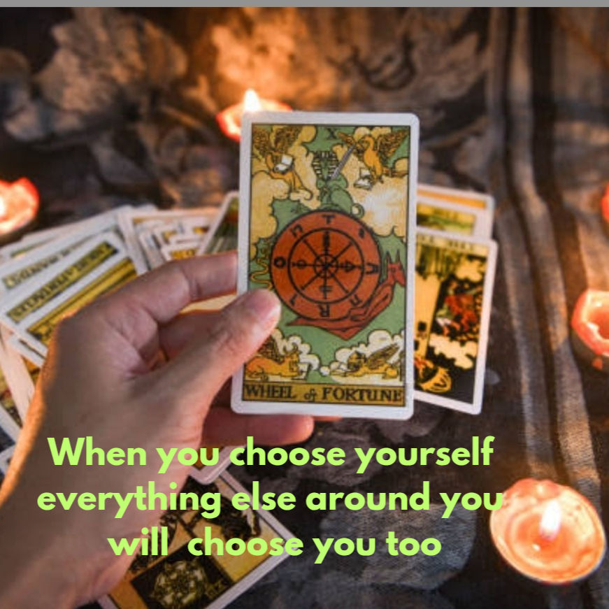 When you choose yourself, everything around you aligns with your energy. 🌟

Join me for a Tarot Guidance & Healing Session to reconnect with your inner self, heal emotional blockages, and indulge in the self-love you deserve. 💖

This is your time to prioritize YOU—embrace self-care and watch how the universe responds. ✨