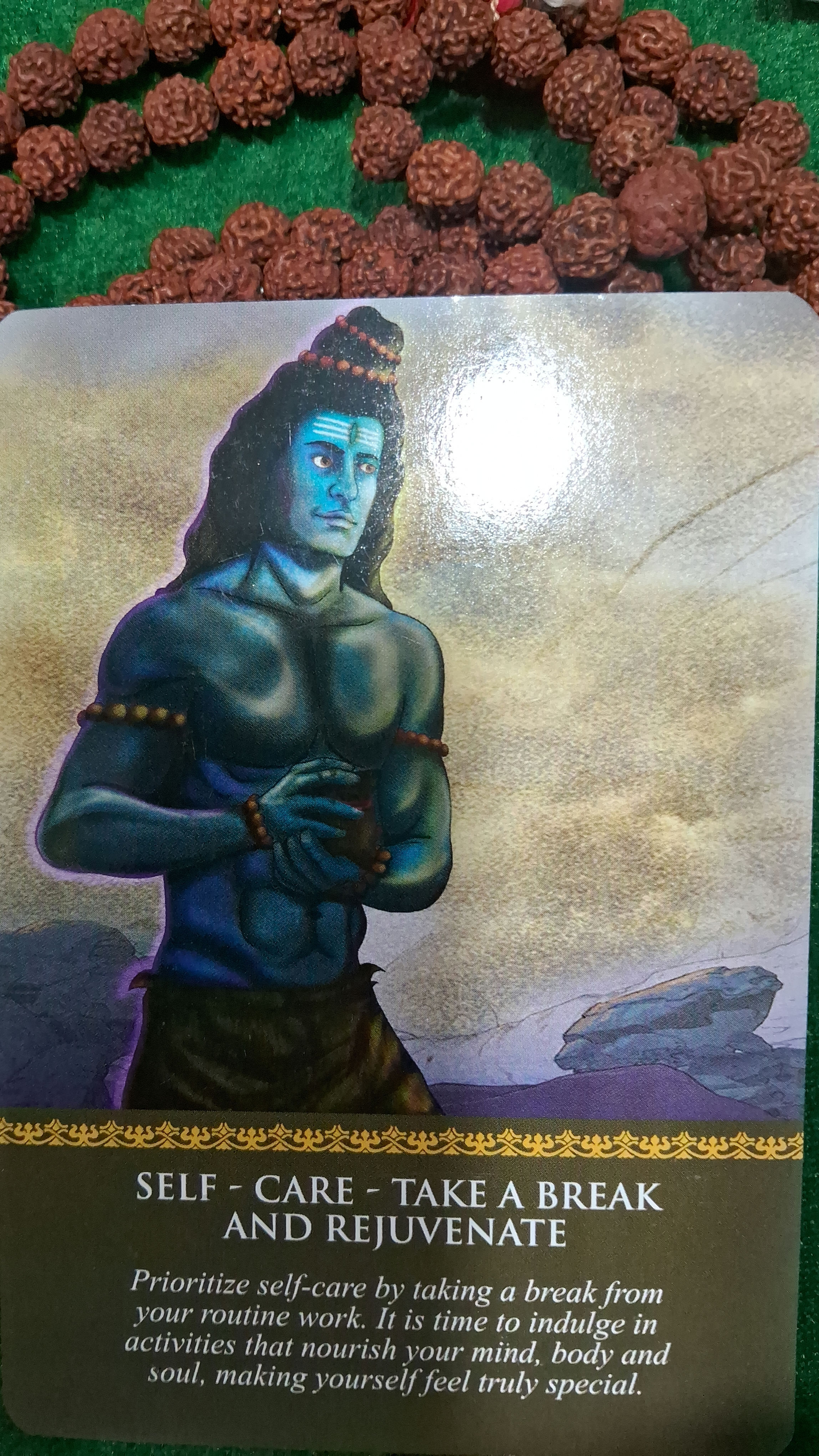 happy masik shivratri to all
guidance from lord shiva for all of us
SELF CARE - TAKE A BREAK AND REJUVENATE
