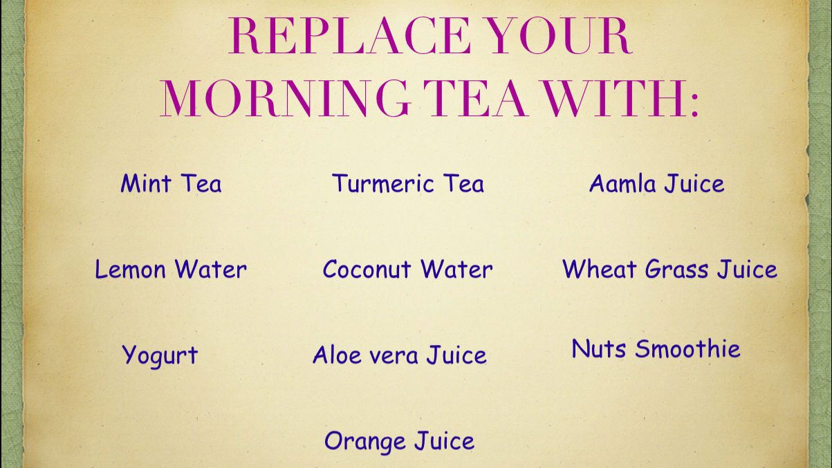 Make the right choice and....REPLACE 
#
# morningtea