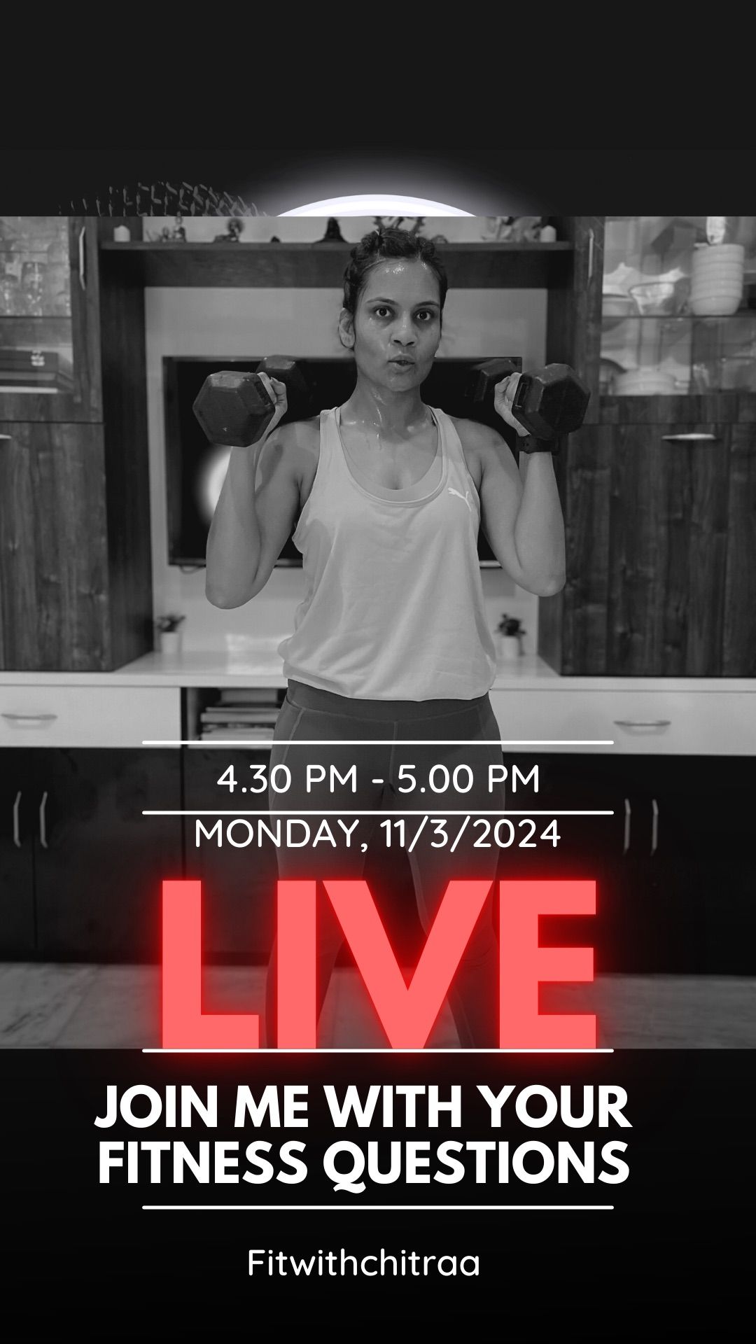 Hey my power women , I am going live today , Monday 11/3/2024 at 4.30 pm on Coto , kindly block your calendars and join me as it’s my first live on Coto …. Join to discuss and know more on fitness & movement…. See you soon 😊✌️!!!! 