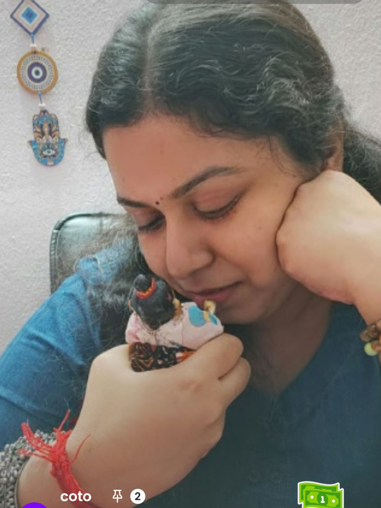Thank you mam for always supporting, caring, guiding and pushing me for my betterment and bright future ππ€β€οΈ god bless you βοΈβ¨ Radhe Radhe β€οΈ Kisses and hug to Gopu πππππ