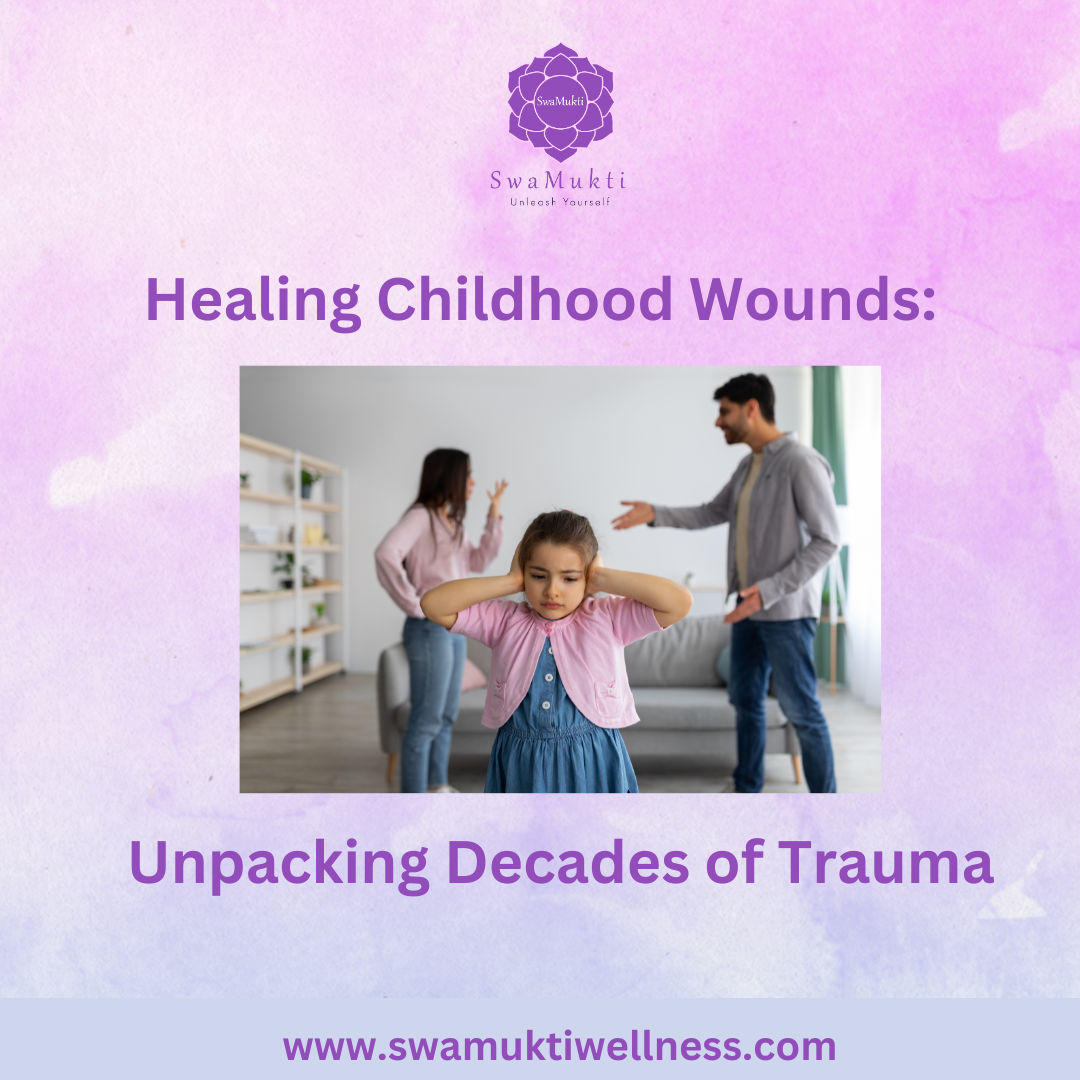 Sometimes, the period of trauma ends in the therapy chair.

Click below link to read.

https://www.swamuktiwellness.com/post/healing-childhood-wounds-unpacking-decades-of-trauma

 # # # # # 