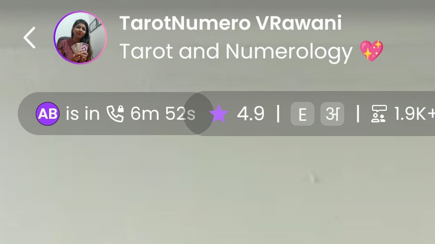 I had an amazing reading session with TarotNumero VRawani! ✨ Her intuition is spot on, and the way she explains the messages is so soothing and empowering. Each card she pulled resonated deeply with my current situation. 🌿
I felt guided, heard, and more confident about my path ahead. If you’re looking for clarity and positive energy, she’s the one to go to! 💖🙏
Highly recommended. 🔮💫 # # # 