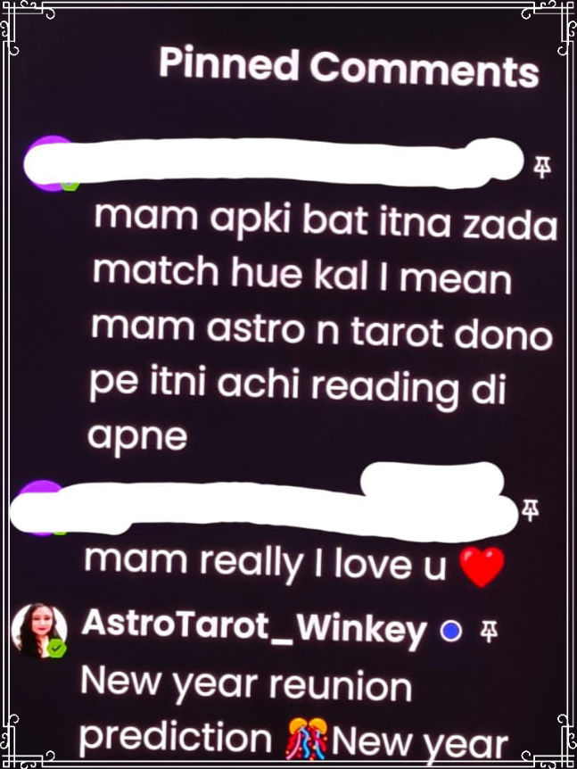 hi everyone this is  my 📌 pin up comments on my live sessions ...gave by my client..these types comments are my strength 🙏 thanks alot dear ❣️ #  #  #  # 