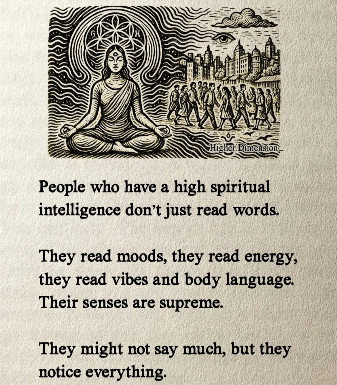 Not all who are silent are unaware. Have you ever felt a vibe before a word was even spoken?
@
@