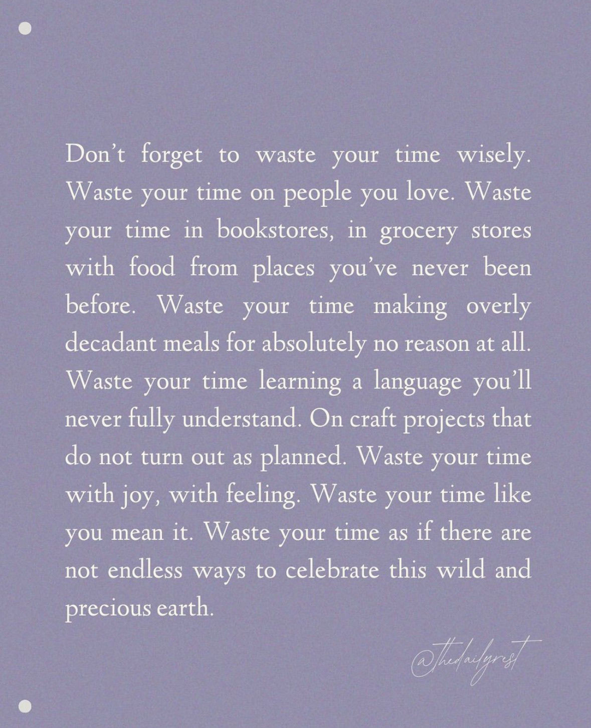 ……not every pause has to be manipulated into growth.🫶🏼💭

# 

content courtesy : @thedailyrest
