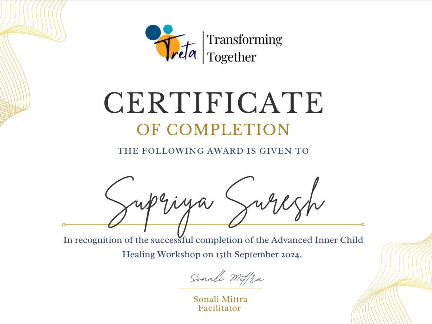Inner child healing!
The best thing I learnt was inner child healing because it helps to get to the root cause of the life problems and heal that part.
#
#
#
#
#