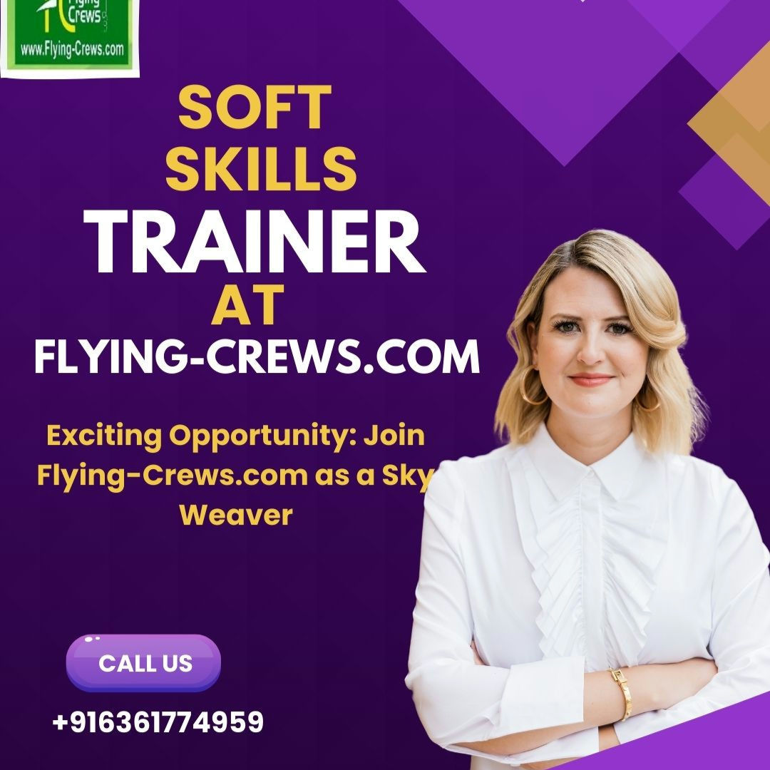  Dear Aviation Soft Skills Trainers,

Welcome to Flying-Crews.com!

Today, We'd like to delve deeper into the role of an Aviation Soft Skills Trainer. This opportunity offers a unique blend of remote, part-time work that can be done from the comfort of your home.

Our program stands out for its tailored approach, designed to address the specific needs and challenges faced by Aviation professionals. We understand that the Aviation industry demands a high level of expertise not only in technical aspects but also in soft skills. Our training programs are meticulously crafted to ensure relevance and applicability in real-world scenarios.

What sets us apart is our innovative use of platforms like LinkedIn, LinkTree, and AI. Leveraging these tools allows us to create a dynamic and interactive learning environment, tailored to the needs of our trainees.

If you're passionate about Aviation and have a knack for imparting soft skills, this could be the perfect opportunity for you. Join us at Flying-Crews.com and be part of a transformative journey in Aviation training.

Looking forward to having you on board!
See JD Carefully
Thrilling Chance: Become a Sky Weaver - Aviation Soft Skills Trainer at Flying-Crews.com!
https://www.flying-crews.com/2024/02/become-sky-weaver-aviation-soft-skills.html 
# # # # # # # # # # # # # # # 
