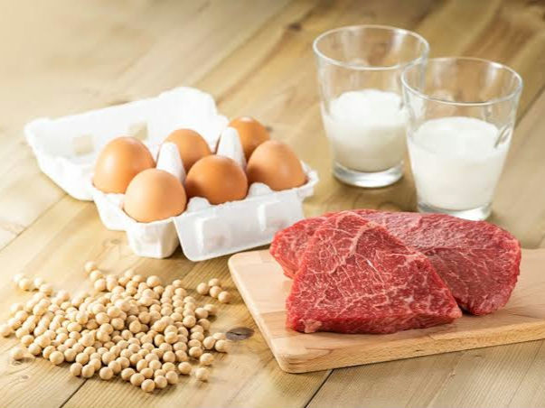 Some good sources of protein🥚🥩🍖🍗🥓🥛🐄🥜 for a balanced diet include:

Lean Meat: Beef, pork, poultry, and lamb are high in protein. Opt for lean cuts low in saturated fat.

Seafood: Salmon, tuna, shrimp, and scallops are excellent sources of lean protein and heart-healthy omega-3 fatty acids.

Dairy: Milk, yogurt, and cheese are rich in protein and calcium, essential for bone health.

Eggs: A convenient and versatile protein source, with one large egg containing around 6 grams of protein.
