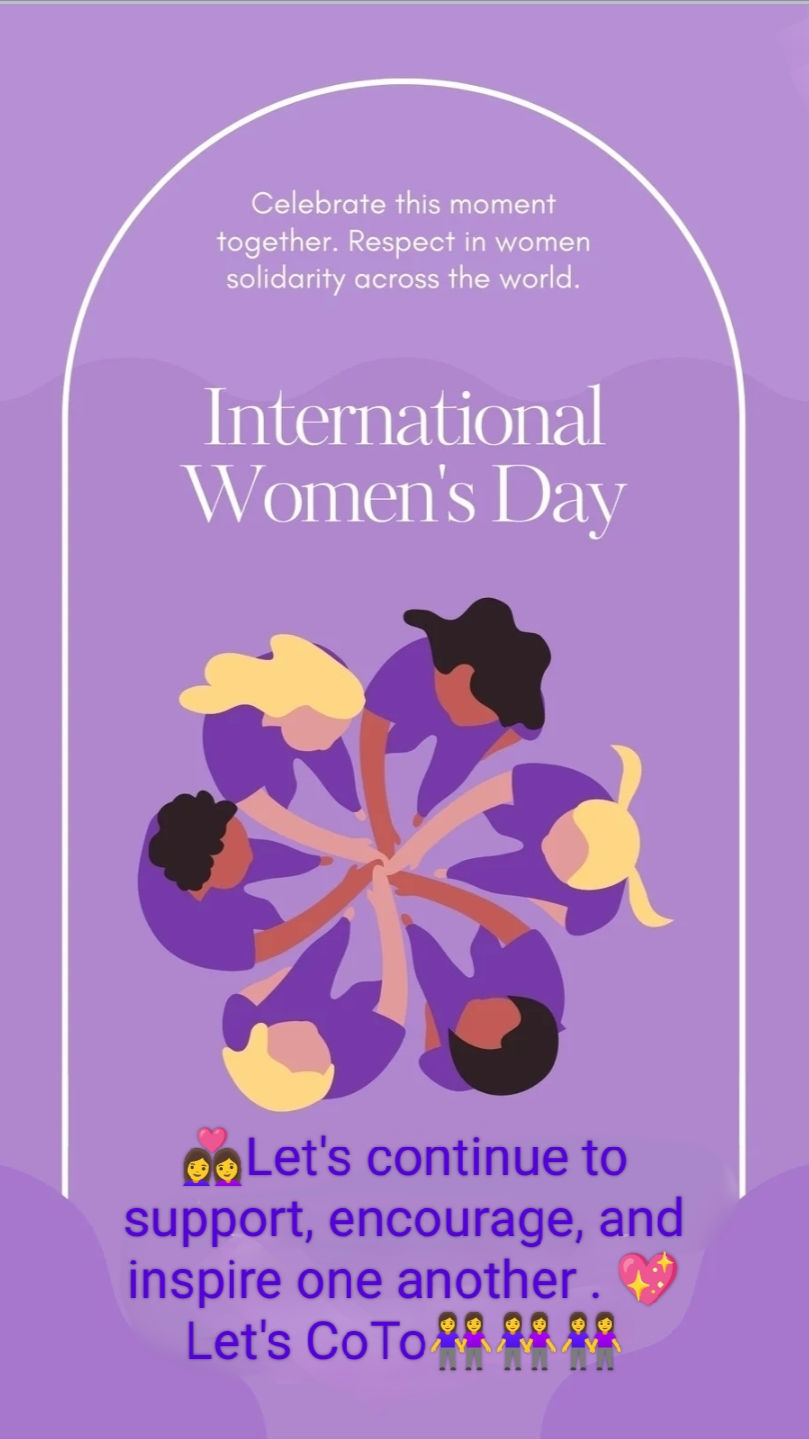 
Happy Women's Day! 🌟 Today, we celebrate the incredible achievements of women around the world. But behind every successful woman, there are many women who made it all possible. 💪👩‍👩‍👧‍👧 Whether it's through mentorship, friendship, or sheer sisterhood, we uplift each other to reach new heights. Let's continue to support, encourage, and inspire one another every day. Together, we are unstoppable. 💖 # # # #
#
#
#
#
#
# 

