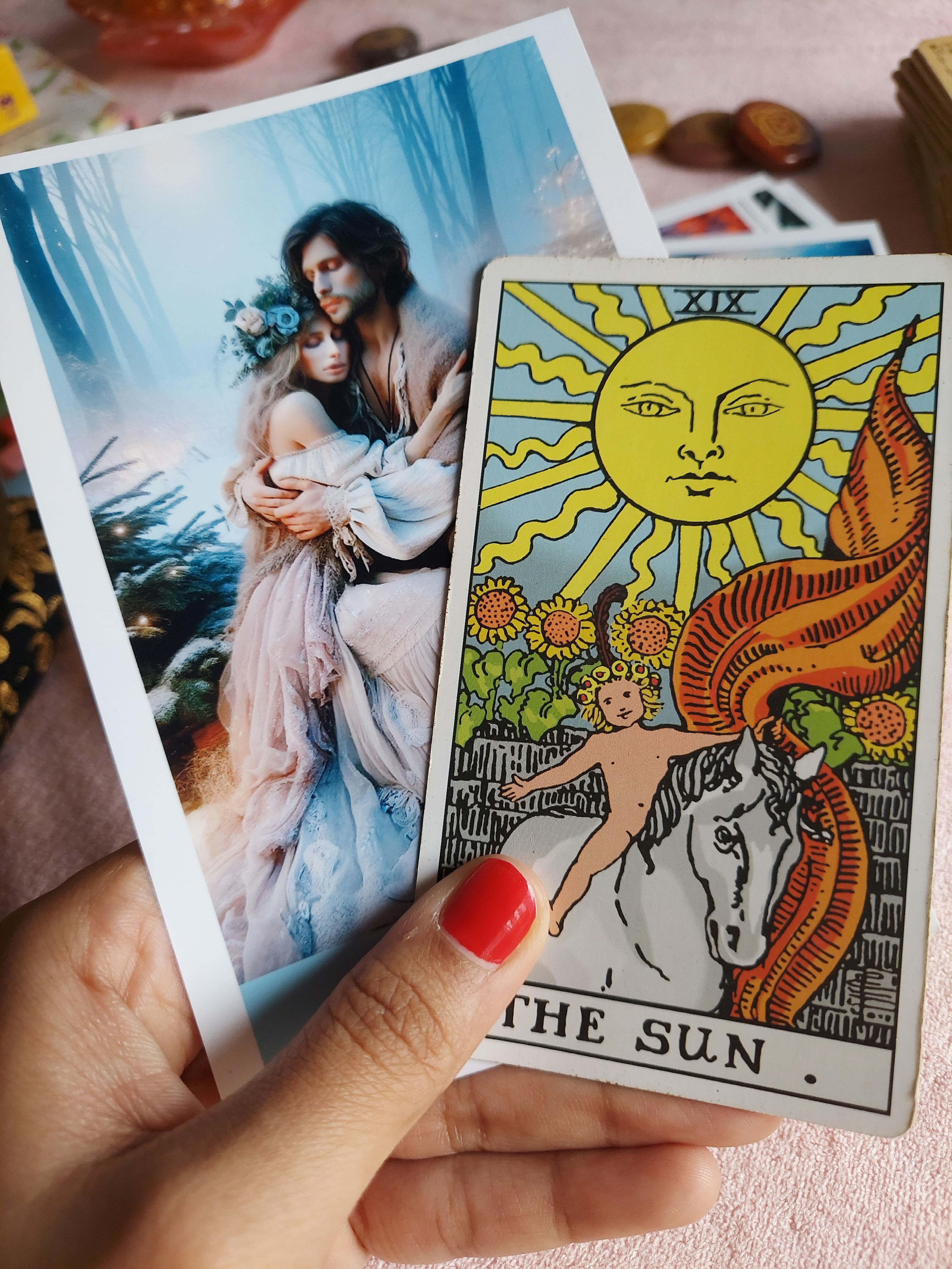 Hello, Beautiful Souls !!!!

Struggling with Broken Heart Moment? 
Heartbreak can feel overwhelming.💔🥺
✨️But Tarot can offer the clarity and healing you need to move forward.
✨️Reveal the lessons hidden in this experience.

You don't have to face this alone _✨let's rise from the ashes of shattered dream just like Phoenix Bird & rebuild with hope & Strength.

Join My Live Session Tonight from 9:00pm - 6:00am.

Sending Love & Light to all 🌈❤️